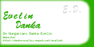 evelin danka business card